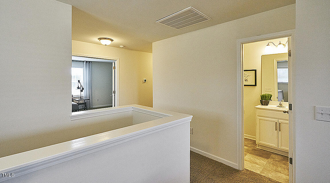 1733 Post Oak Drive Haw River, NC 27258 - Photo 20 of 26 a bathroom with a sink and a mirror