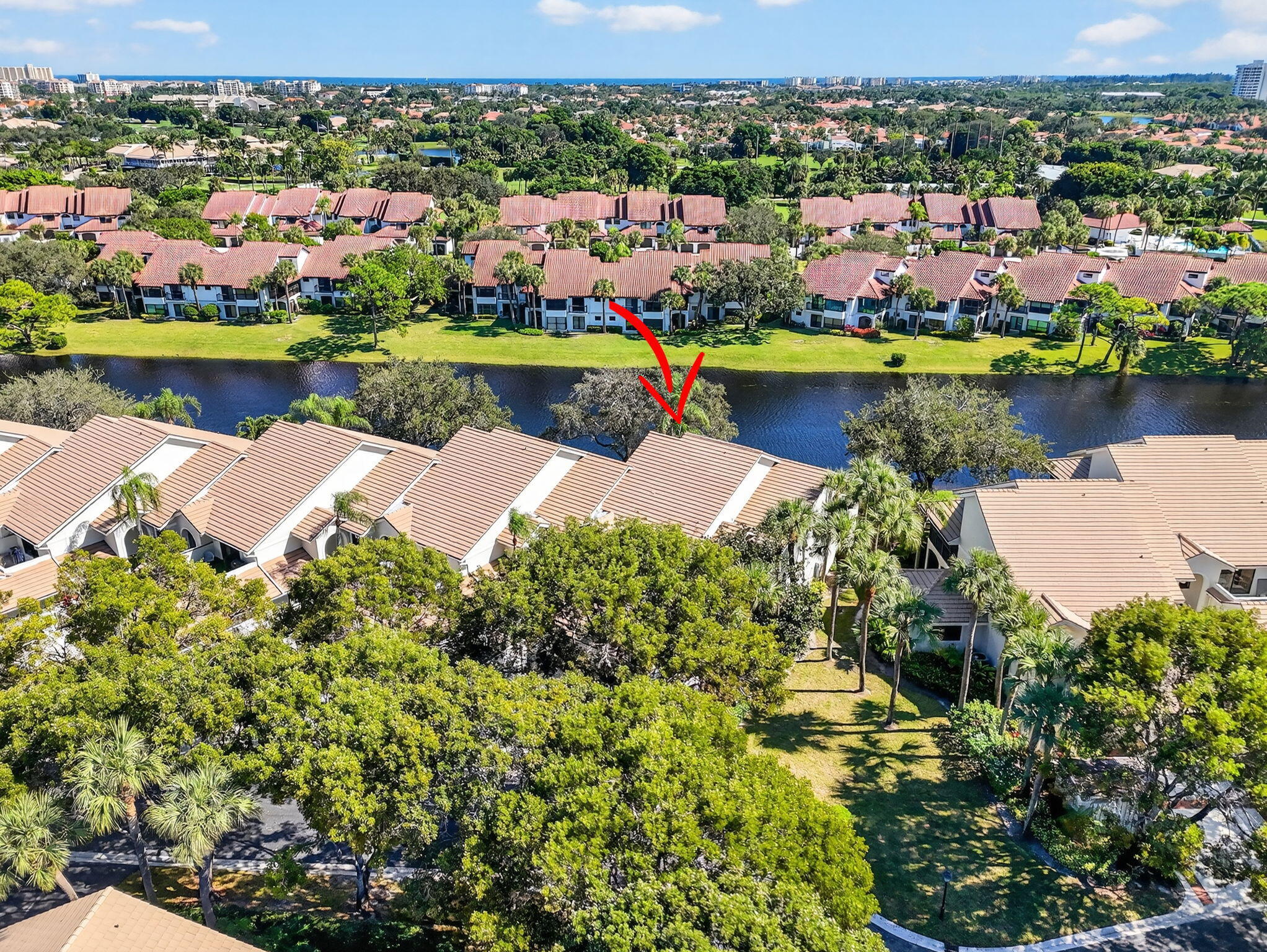 16050 West Bay Drive, Unit 155 Jupiter, FL 33477 - Photo 46 of 51 a view of a city with a lake view