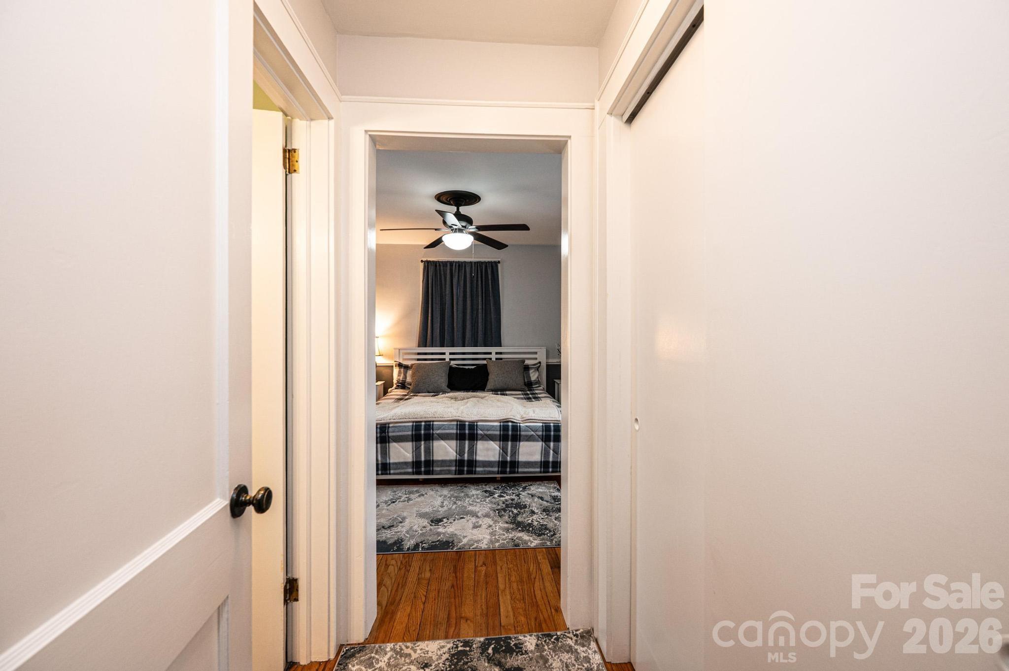 235 Spring Street Mocksville, NC 27028 - Photo 23 of 41 a view of a bedroom from a hallway