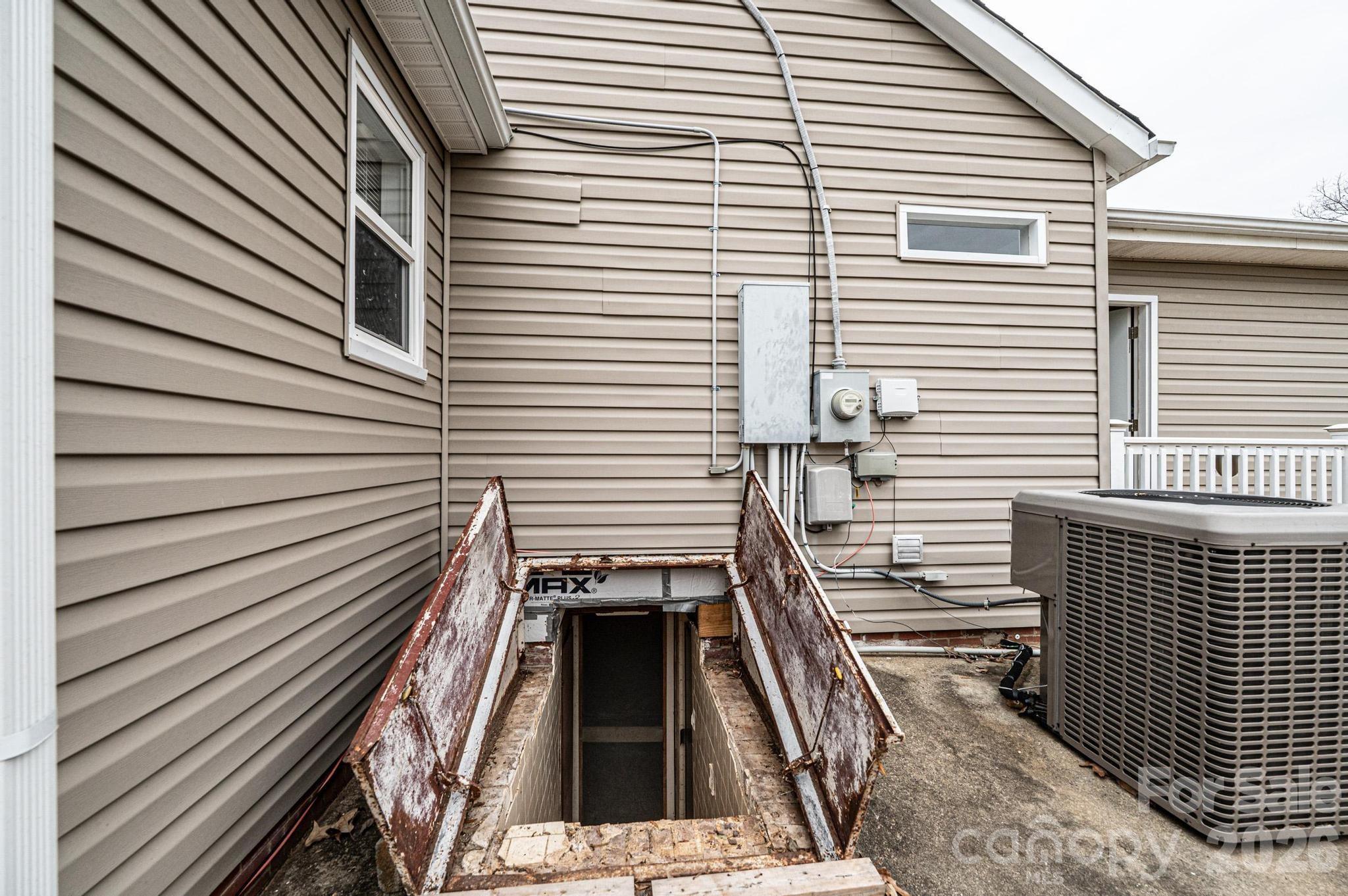 235 Spring Street Mocksville, NC 27028 - Photo 28 of 41 a view of a balcony with two windows