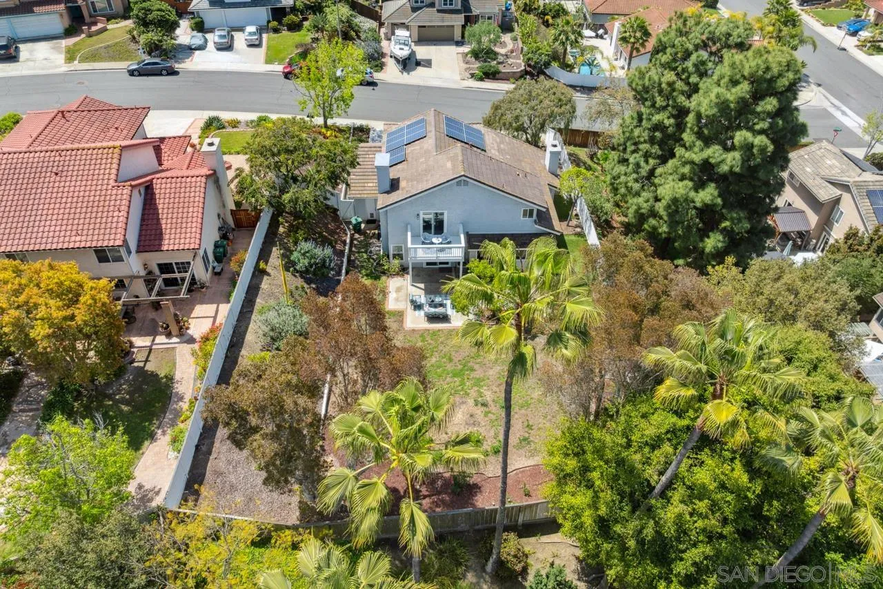 7914 Corte Cardo Carlsbad, CA 92009 - Photo 54 of 61 an aerial view of residential house with an outdoor space