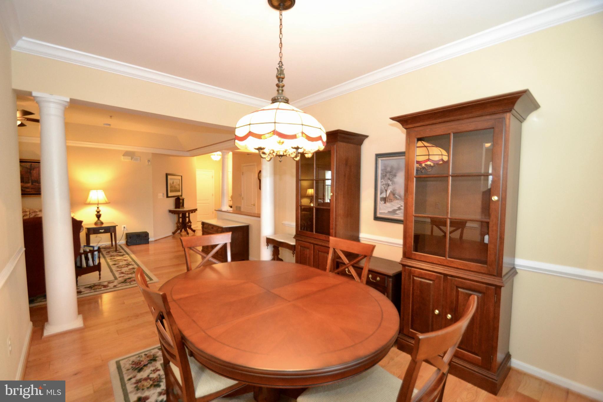 7335 Brookview Road, Unit 206 Elkridge, MD 21075 - Photo 13 of 37 Dining Room w/ Crown Molding