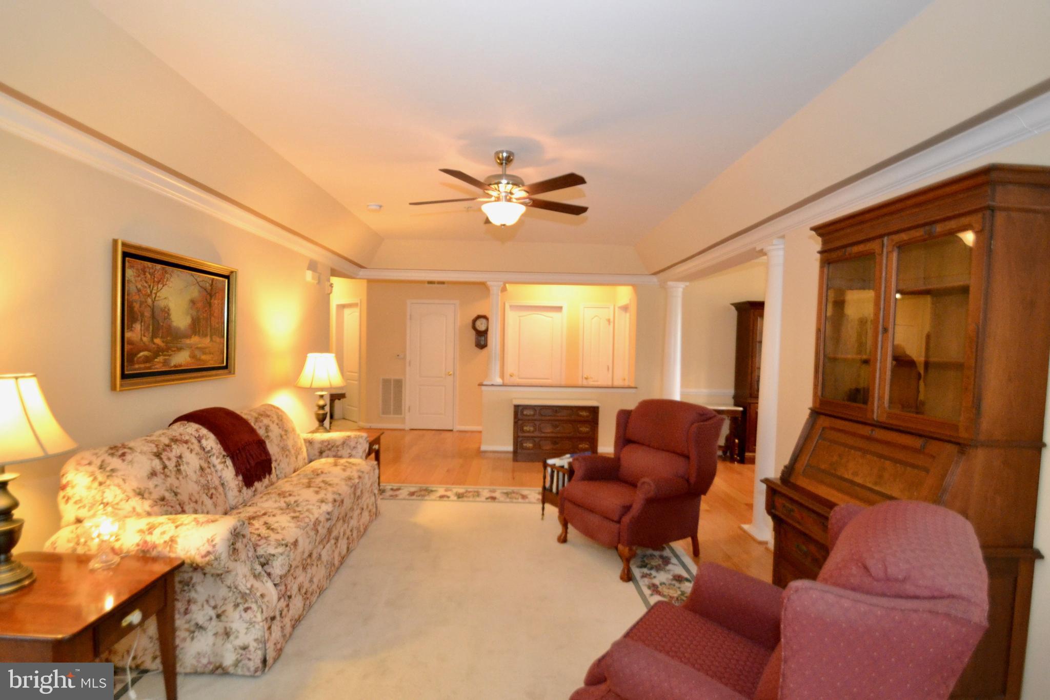 7335 Brookview Road, Unit 206 Elkridge, MD 21075 - Photo 3 of 37 Living Room w/ Tray Ceiliing