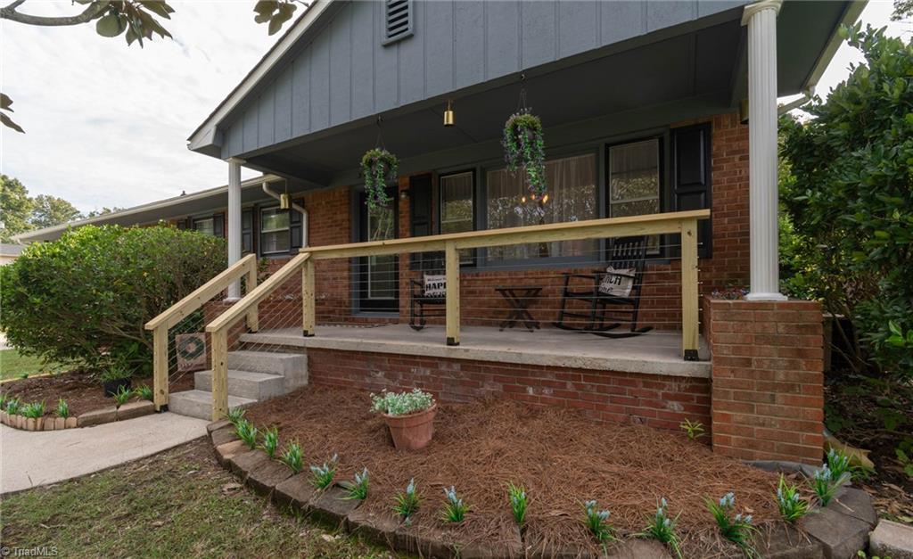 3405 Pine Valley Road High Point, NC 27265 - Photo 3 of 27 Room enough to sit and enjoy the mornings or afternoons