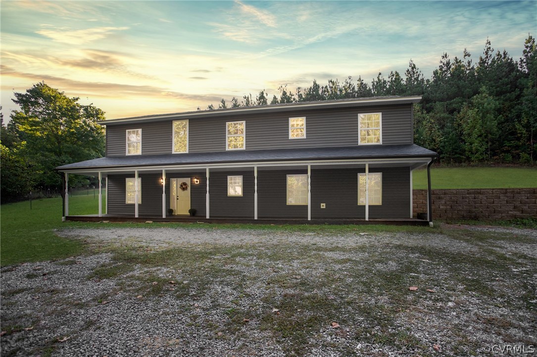 2232 Mt Pleasant Road Pamplin, VA 23958 - Photo 1 of 50 a view of a house with a yard