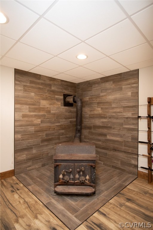 2232 Mt Pleasant Road Pamplin, VA 23958 - Photo 31 of 50 a view of water heater and wooden floor