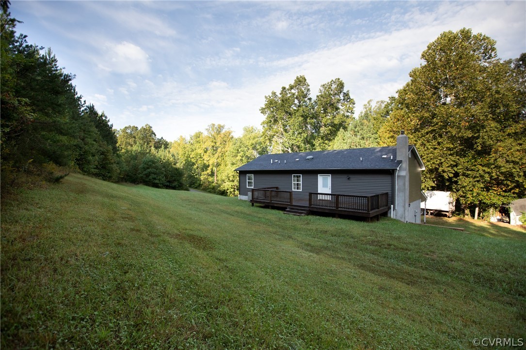 2232 Mt Pleasant Road Pamplin, VA 23958 - Photo 41 of 50 a view of a house with a yard