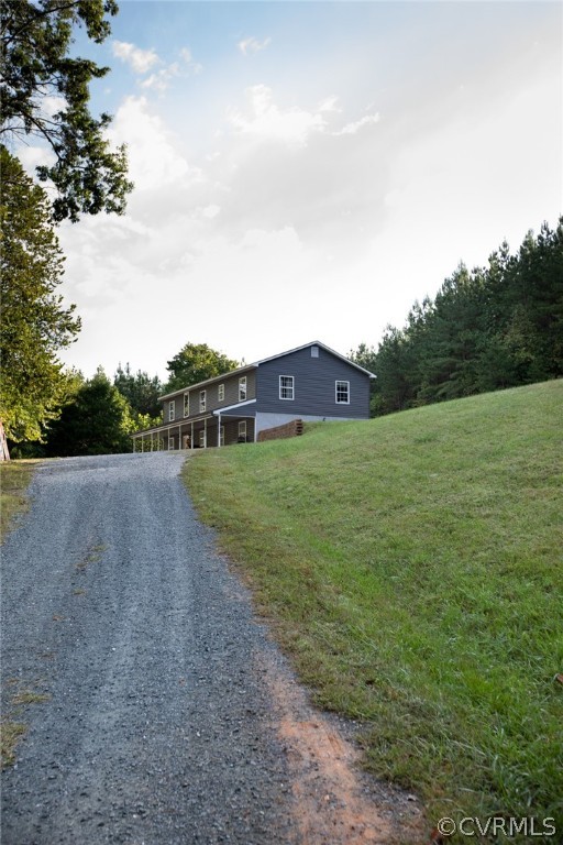2232 Mt Pleasant Road Pamplin, VA 23958 - Photo 43 of 50 a view of a field with a yard