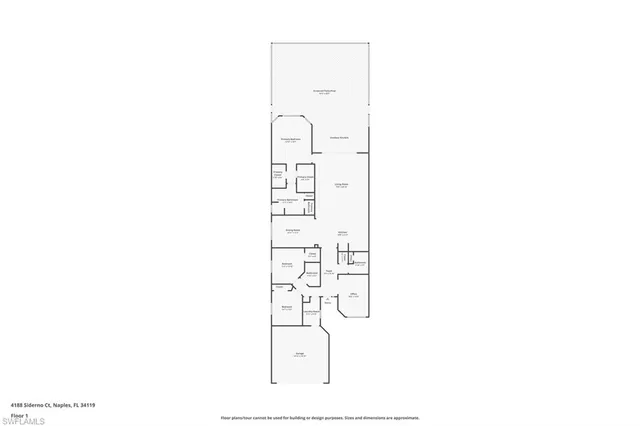 a picture of a room with a door