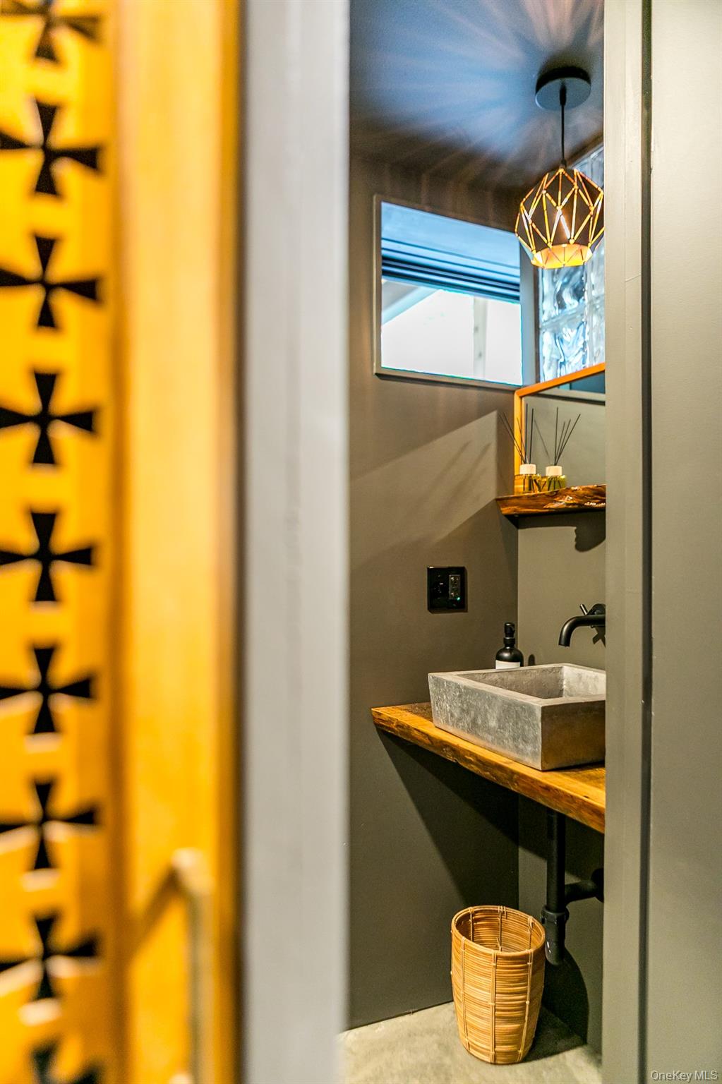 35 Fern Hollow Road Stone Ridge, NY 12484 - Photo 17 of 40 a room with a wooden floor and a sink