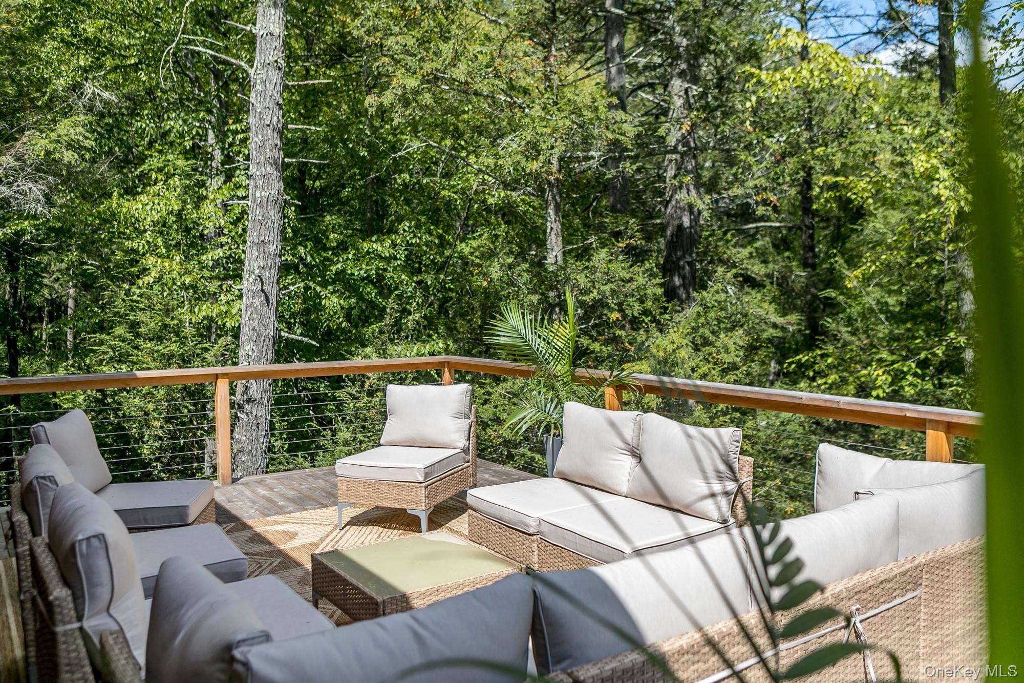 35 Fern Hollow Road Stone Ridge, NY 12484 - Photo 34 of 40 a view of a patio with furniture