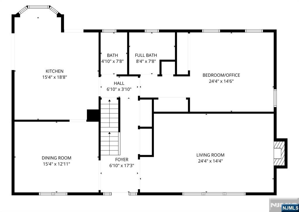 320 Park Street Haworth, NJ 07641 - Photo 47 of 48 a picture of a white and white wall