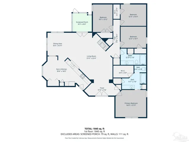 $360,000 | 1522 Sandcliff Drive, Pensacola, FL 32507