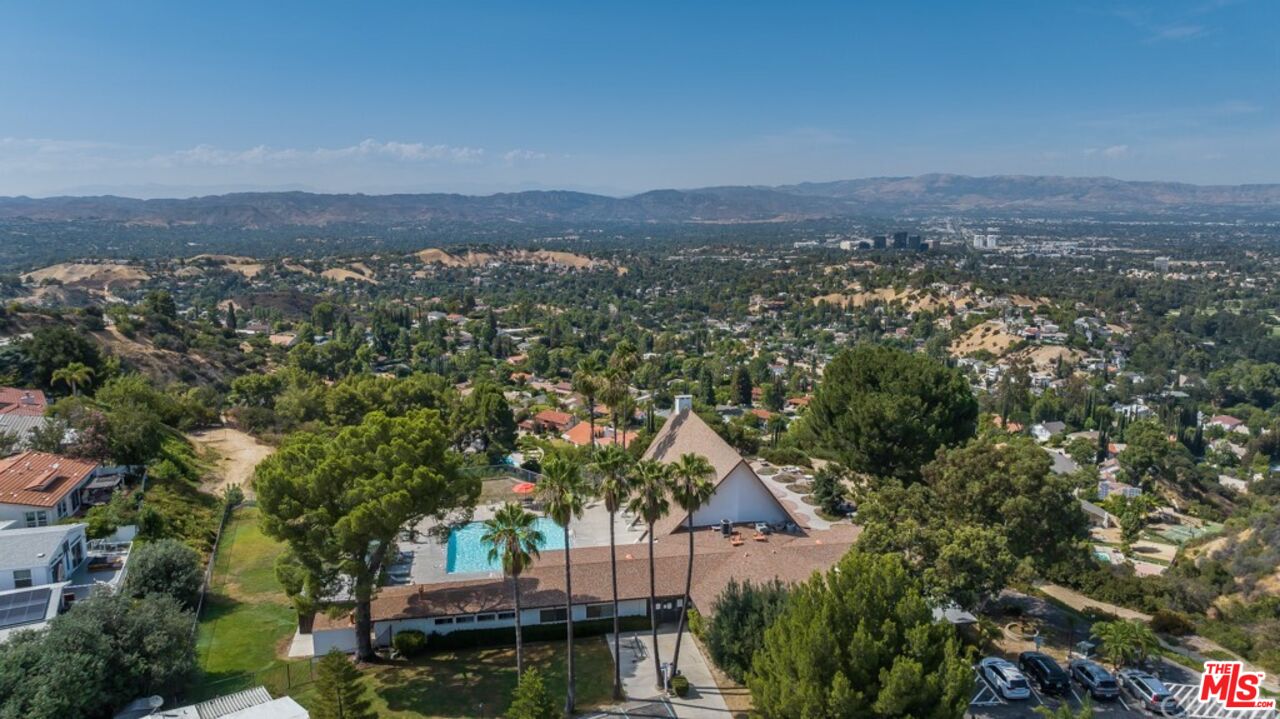 1177 Aztec Topanga, CA 90290 - Photo 39 of 43 an aerial view of multiple house