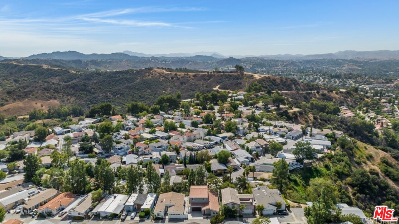 1177 Aztec Topanga, CA 90290 - Photo 41 of 43 an aerial view of a city