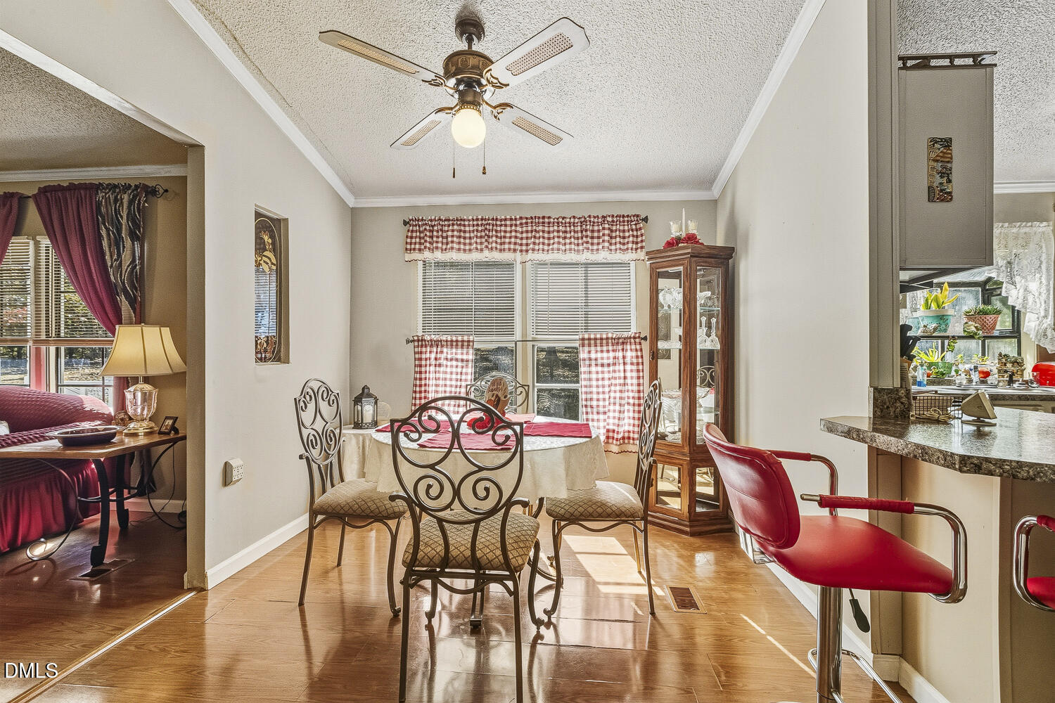 3663 Chewning Road Oxford, NC 27565 - Photo 15 of 43 a view of a dining room with furniture window and outside view