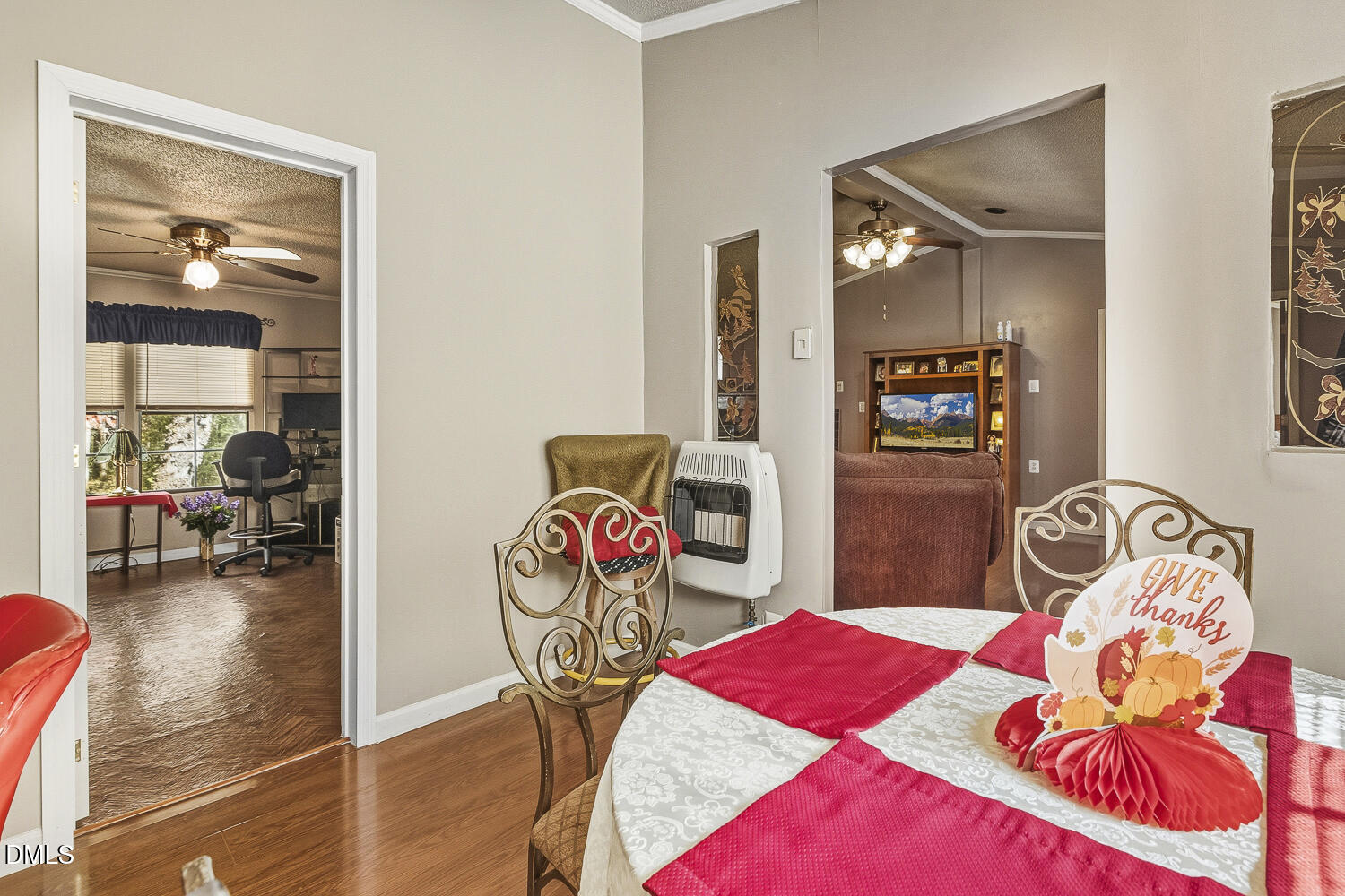 3663 Chewning Road Oxford, NC 27565 - Photo 17 of 43 a bedroom with furniture and a book shelf