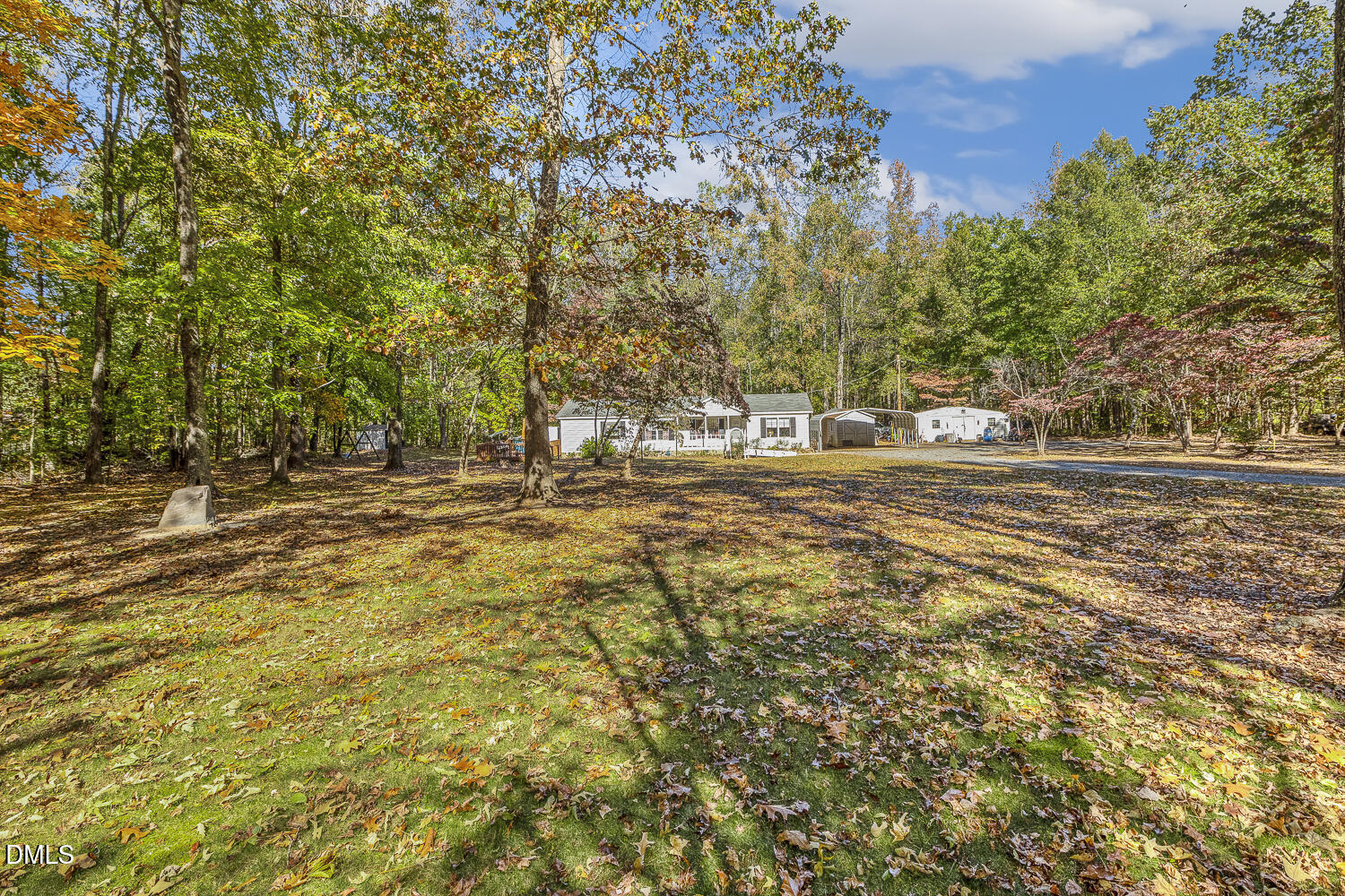 3663 Chewning Road Oxford, NC 27565 - Photo 41 of 43 a view of road with large trees
