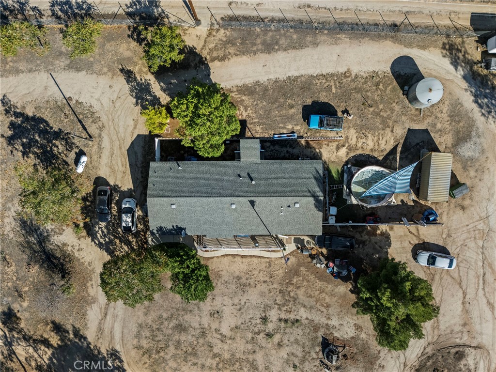33945 Red Mountain Road Hemet, CA 92544 - Photo 29 of 30 an aerial view of a house with a yard