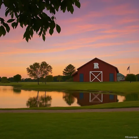 a view of lake from a building