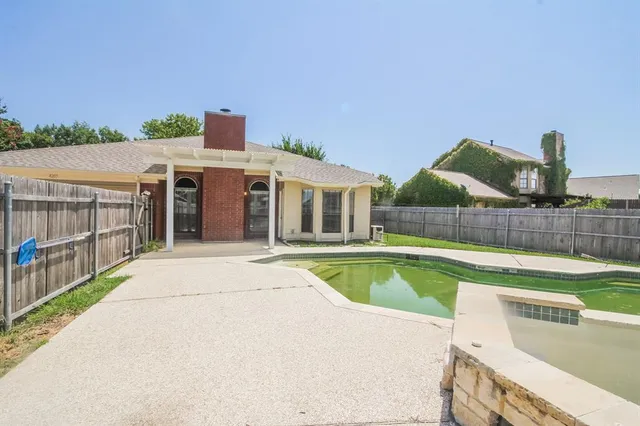 a house with a outdoor space