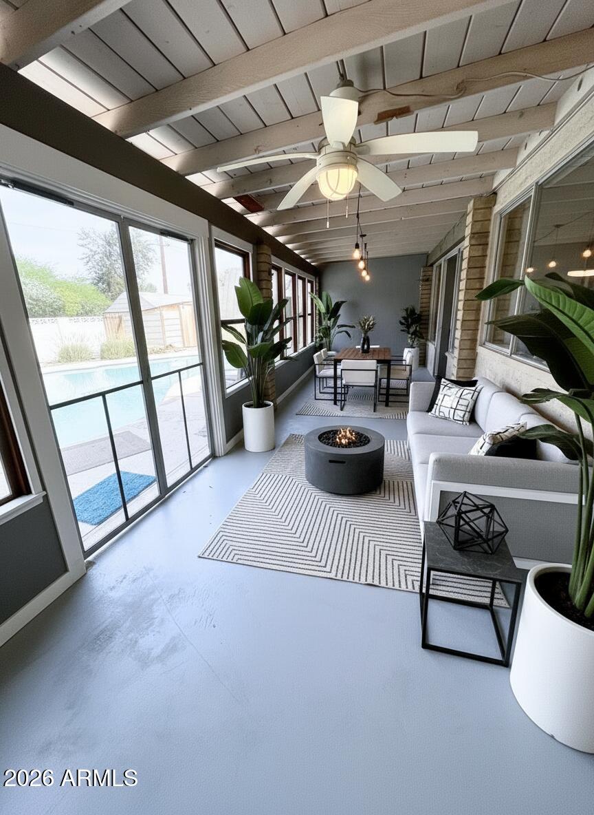 3830 East Shangri La Road Phoenix, AZ 85028 - Photo 44 of 53 Patio staging