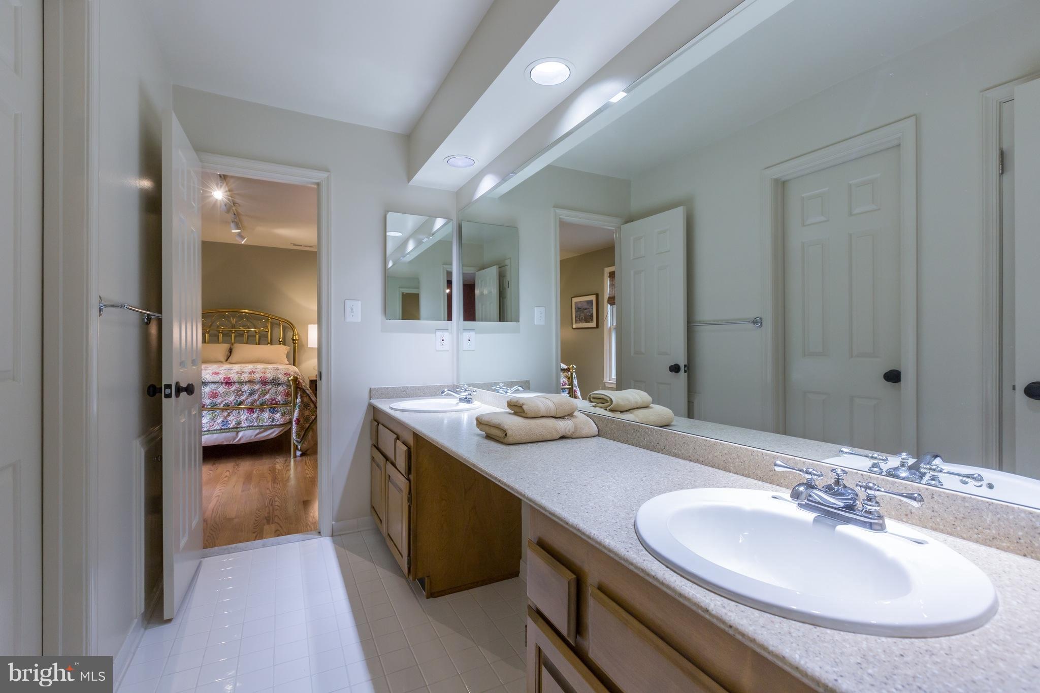 8006 Overhill Road Bethesda, MD 20814 - Photo 22 of 28 Upstairs Jack and Jill bath