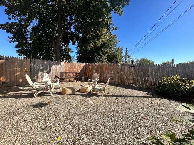 a view of a hallway with washer and dryer