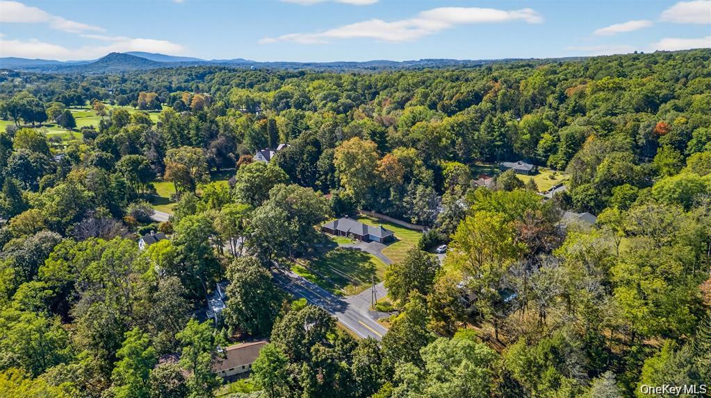 73 Old Balmville Road Newburgh, NY 12550 - Photo 23 of 25 an aerial view of residential house with outdoor space and trees all around