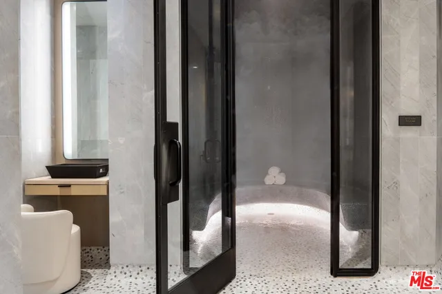 a view of a bathroom