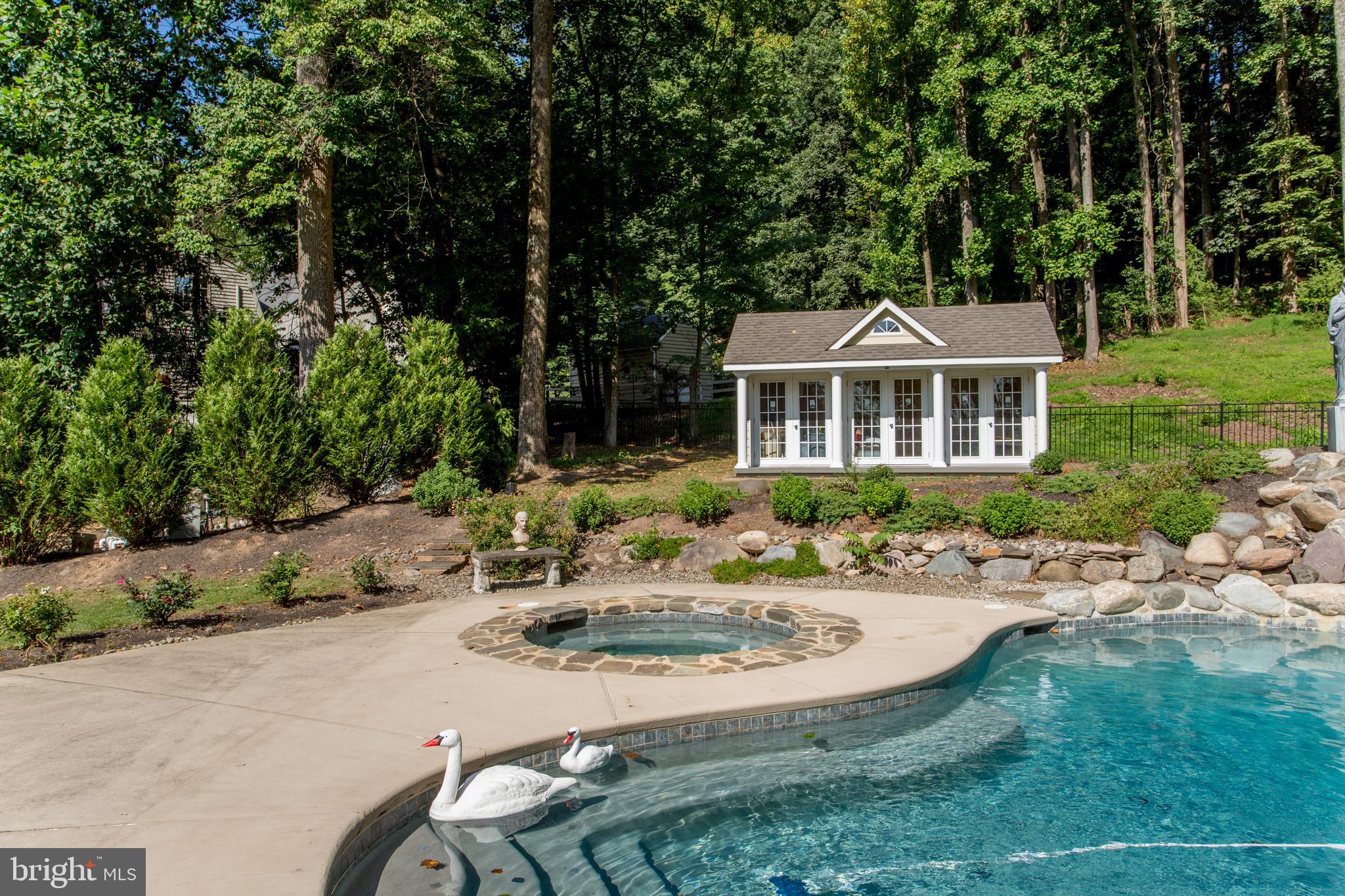 5584 Lower Mountain Road New Hope, PA 18938 - Photo 50 of 58 an outdoor space with furniture and garden