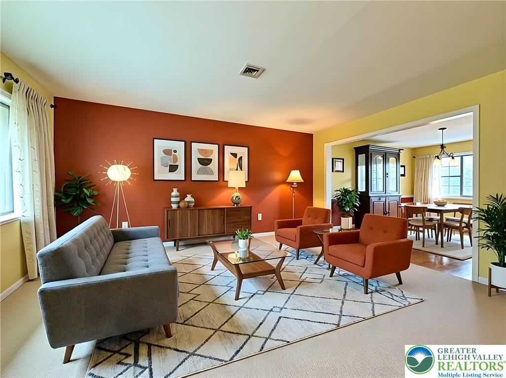 2507 Rachael Lane Orefield, PA 18069 - Photo 12 of 53 a living room with furniture and a large window