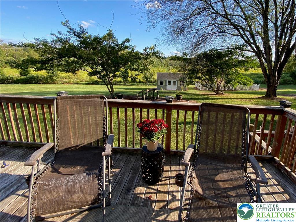 2507 Rachael Lane Orefield, PA 18069 - Photo 49 of 53 a view of a chair and table in the balcony