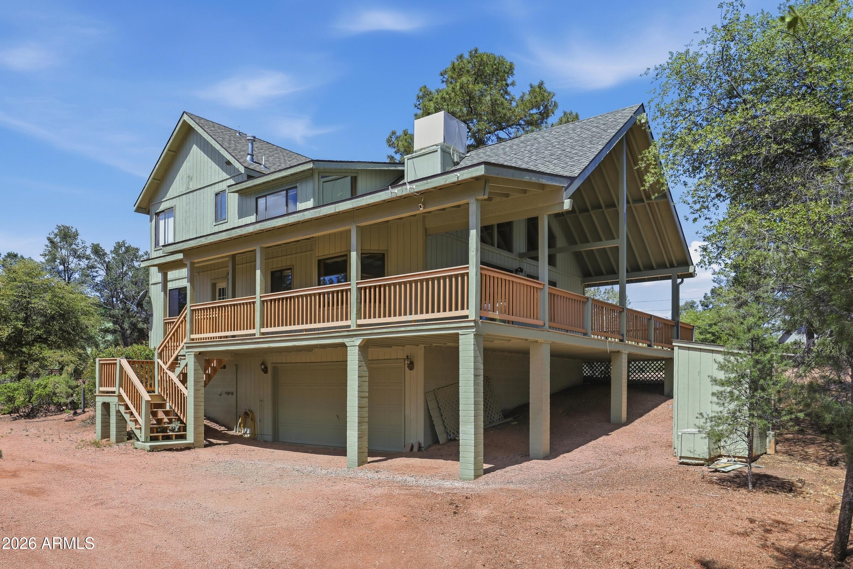 1405 East Graham Rnch Trail Payson, AZ 85541 - Photo 26 of 46 a view of front of house with a yard