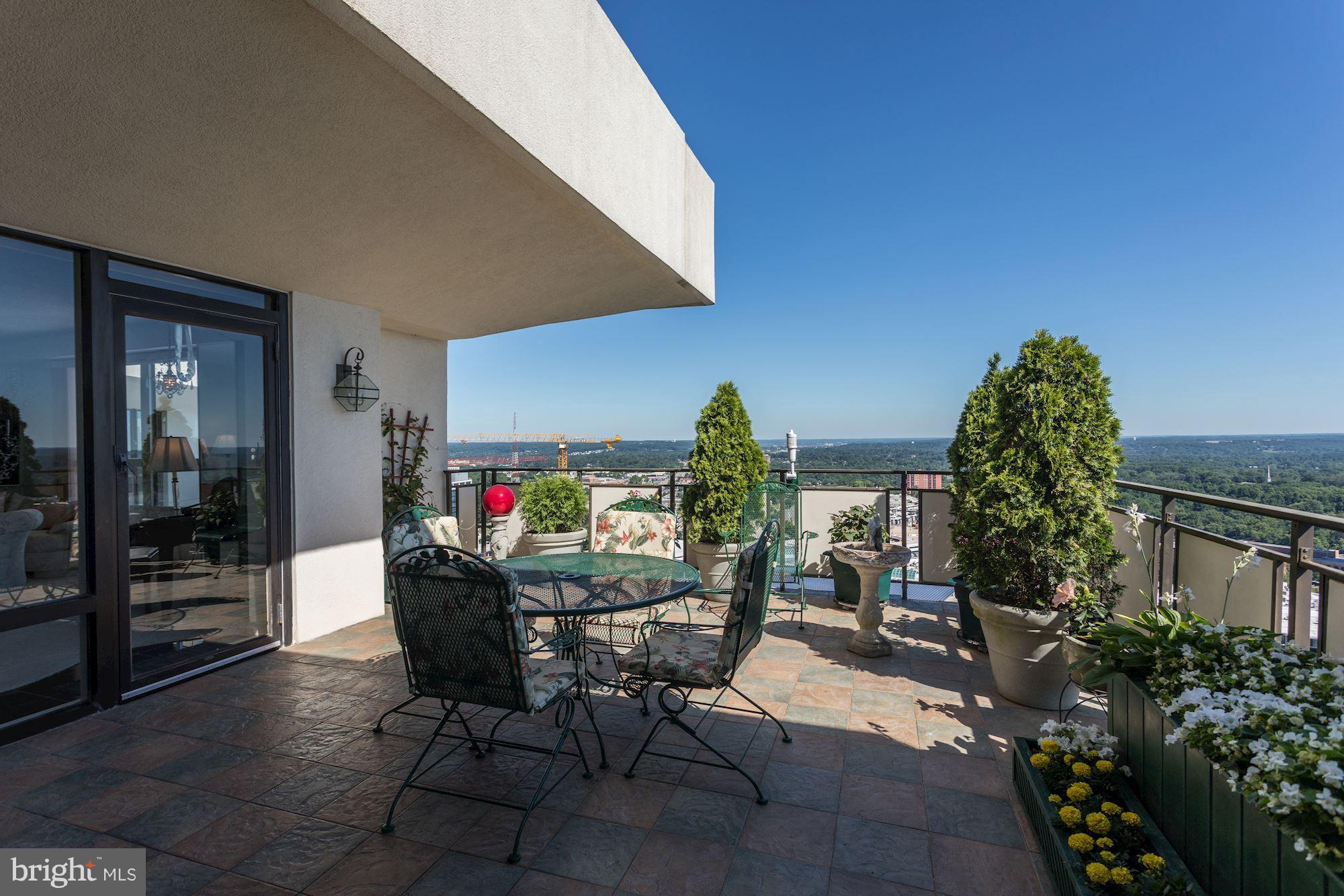 205 East Joppa Road, Unit 2802 Baltimore, MD 21286 - Photo 7 of 23 Balcony off of Living Room