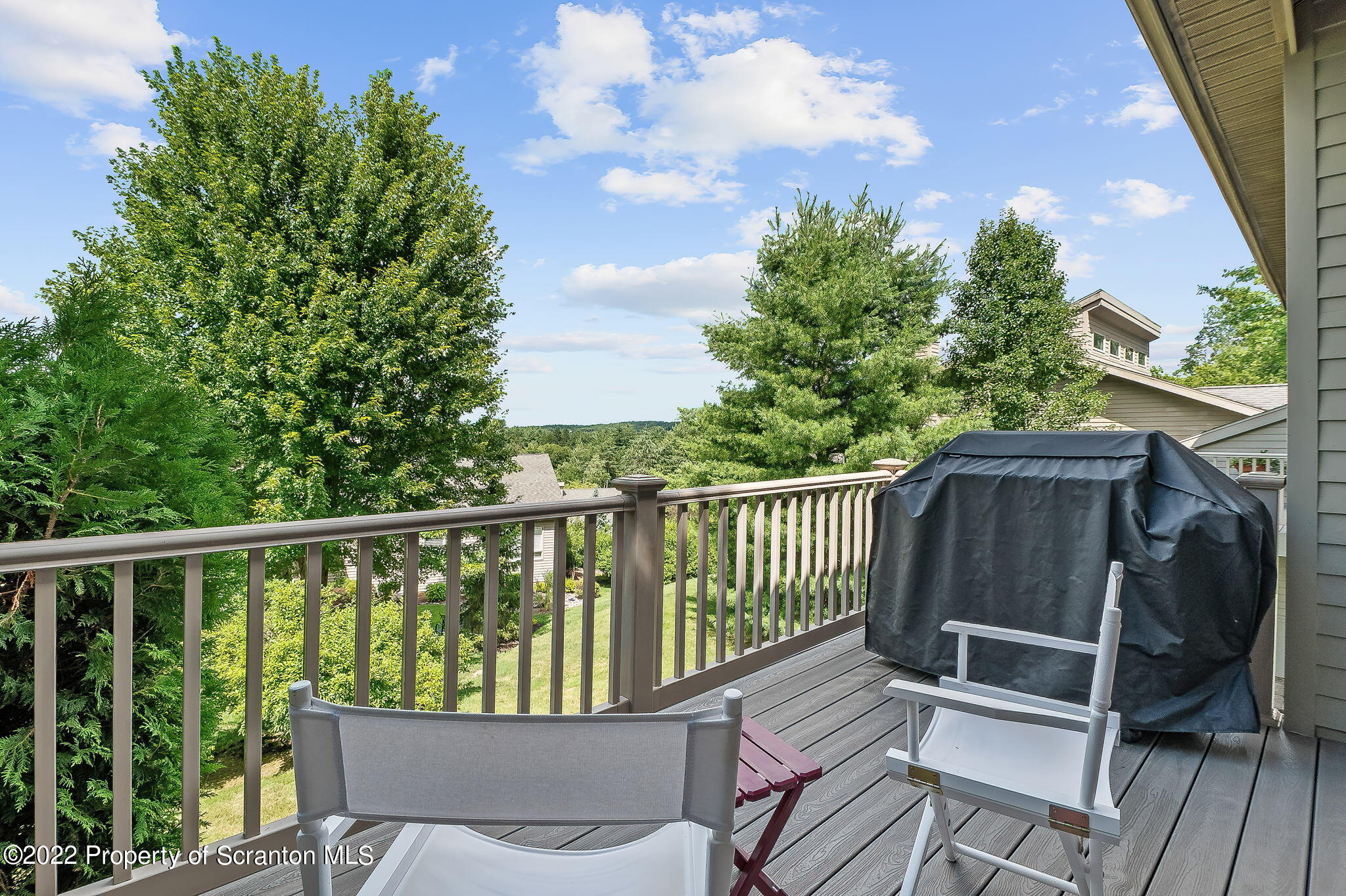 773 Greens Dallas, PA 18612 - Photo 24 of 44 a view of a two chairs in the deck