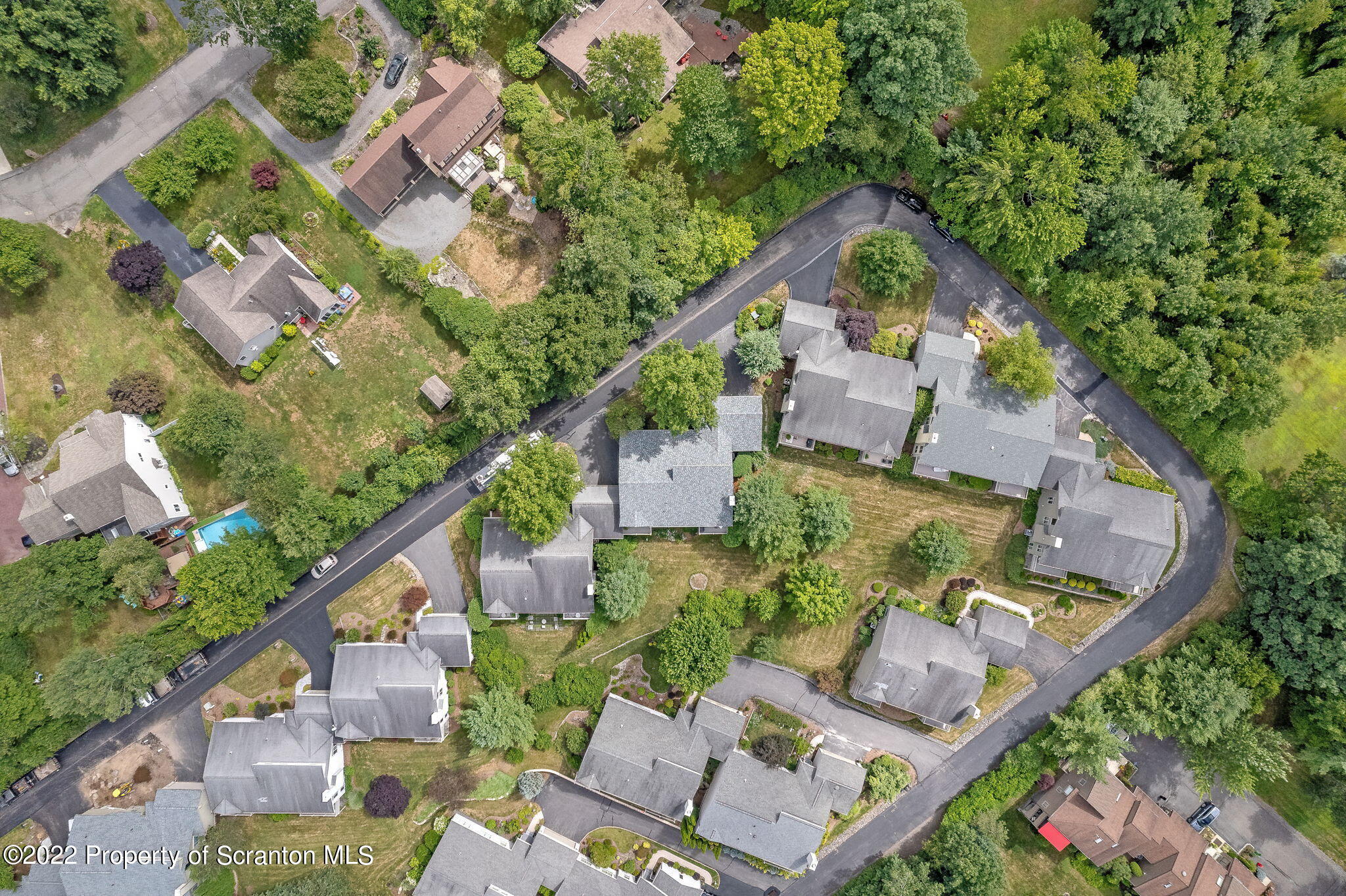773 Greens Dallas, PA 18612 - Photo 37 of 44 an aerial view of a house