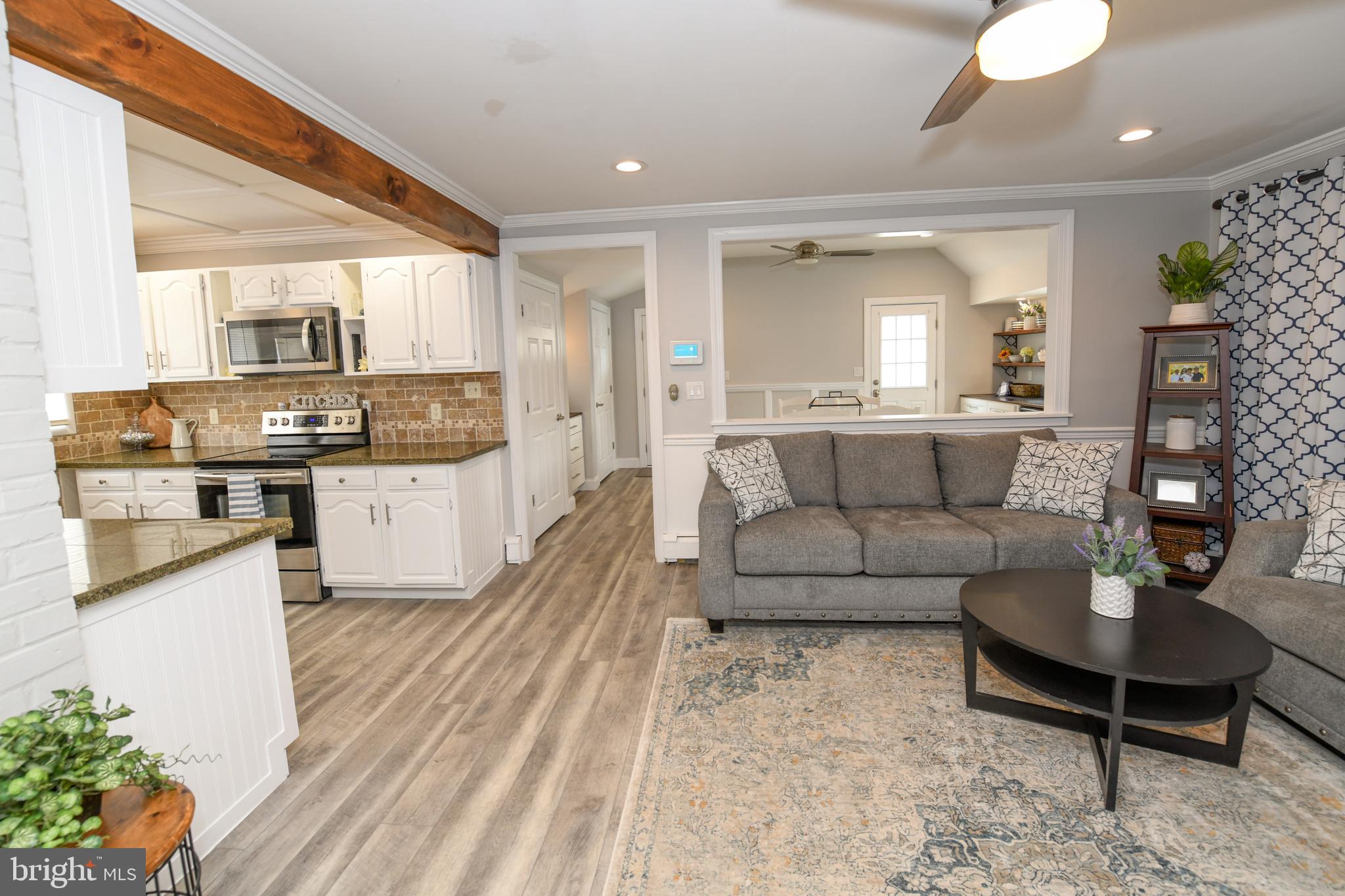 42 Inbrook Road Levittown, PA 19057 - Photo 7 of 47 Living Rm open to Dining Rm & Kitchen