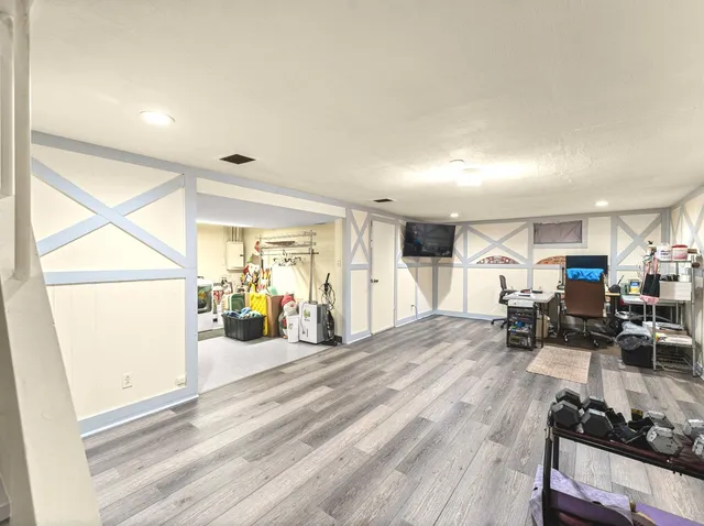 a view of a living room