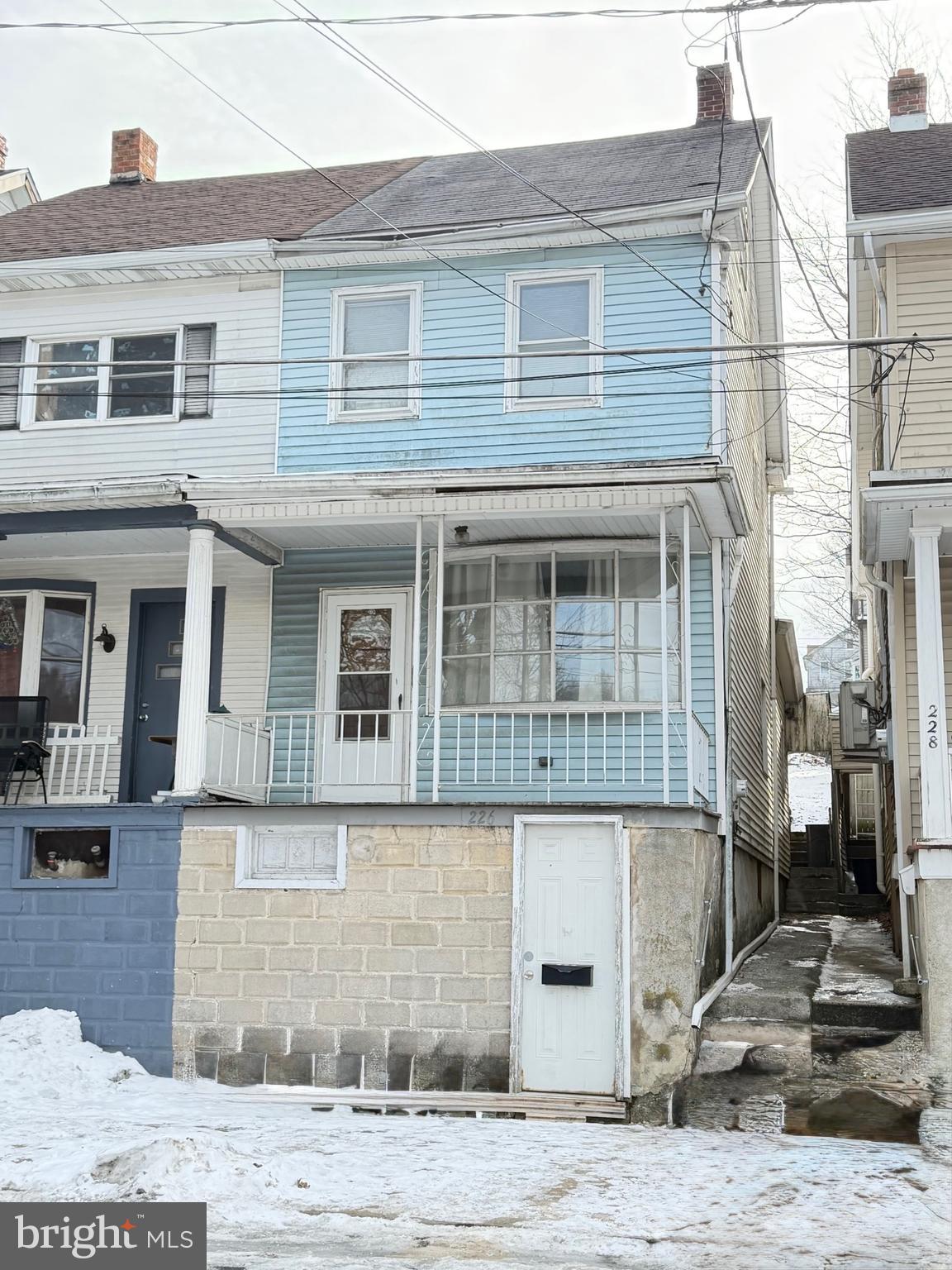 226 West Ridge Street Coaldale, PA 18218 - Photo 2 of 33 a front view of a house with entertaining space