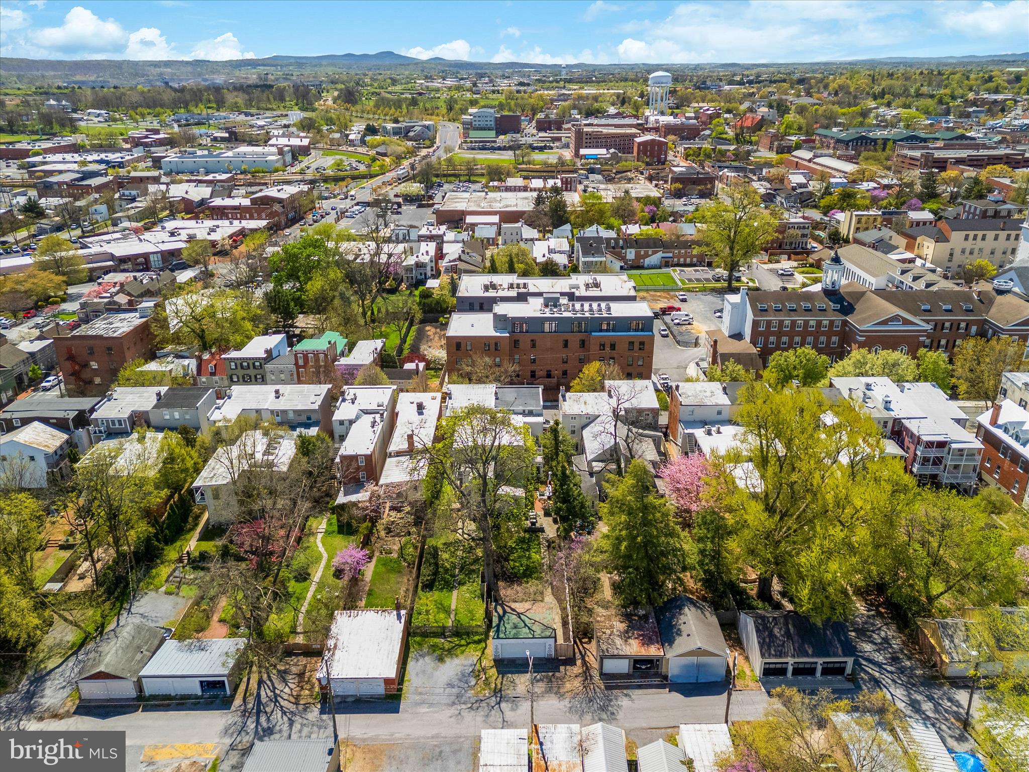 225 East 2nd Street Frederick, MD 21701 - Photo 102 of 125 an aerial view of residential houses with outdoor space