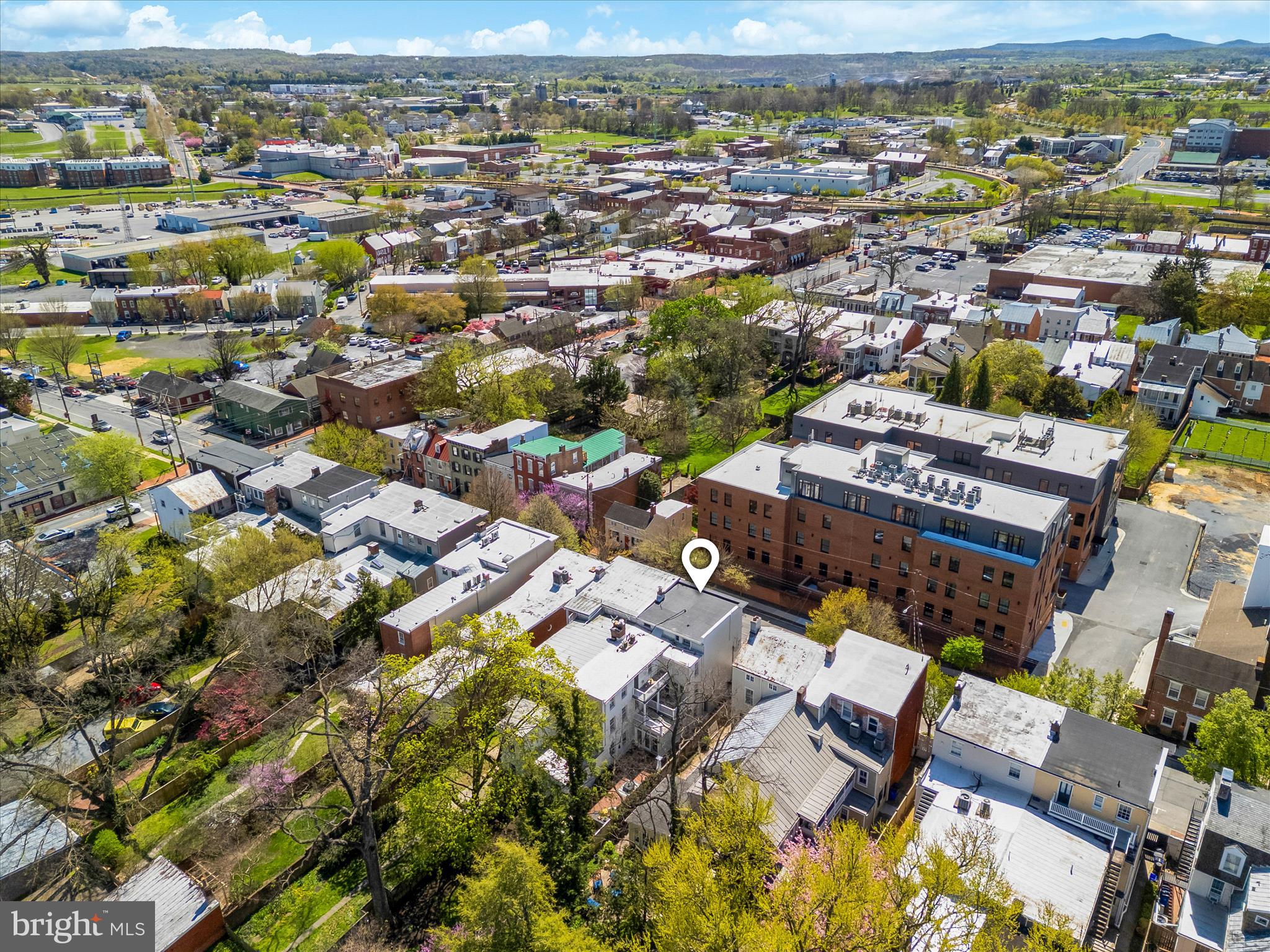 225 East 2nd Street Frederick, MD 21701 - Photo 105 of 125 an aerial view of residential building with outdoor space
