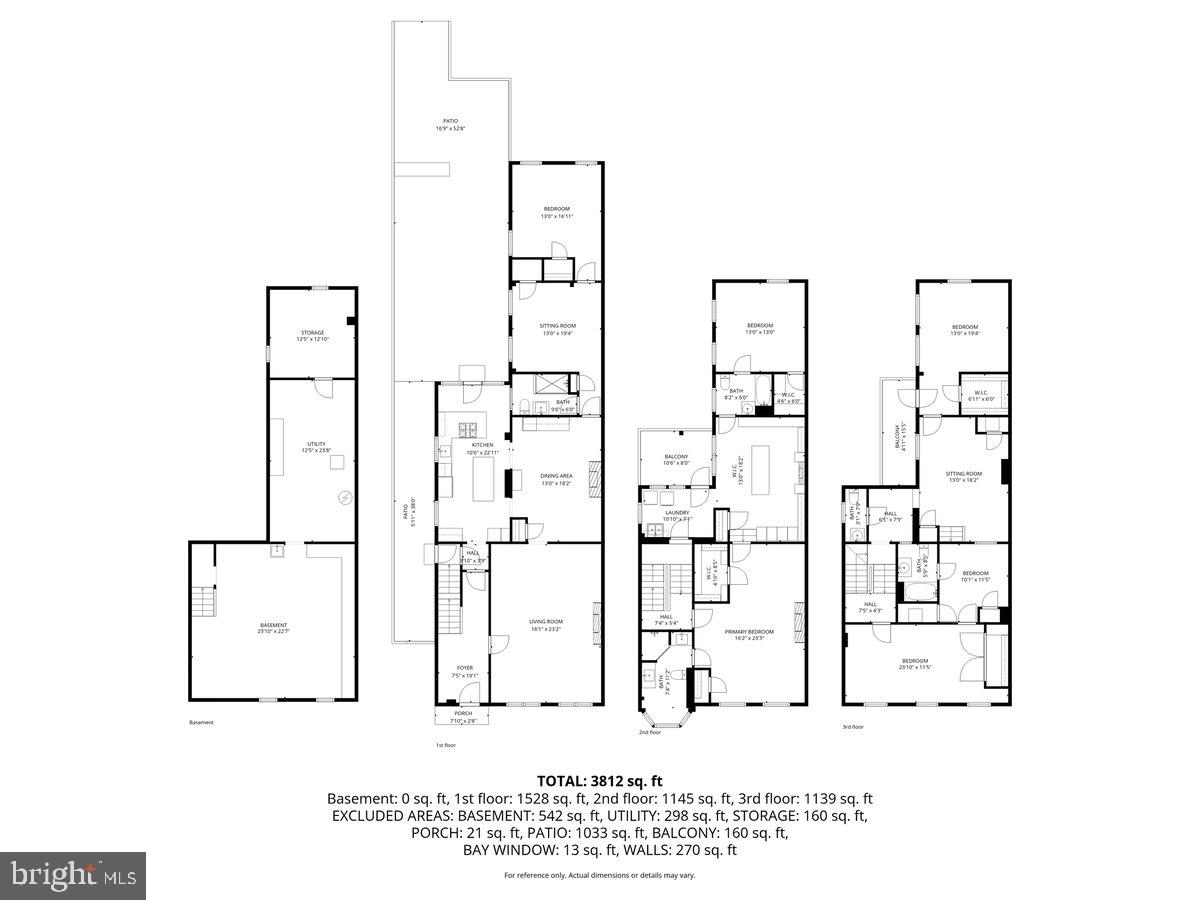 225 East 2nd Street Frederick, MD 21701 - Photo 125 of 125 All level Floorplans