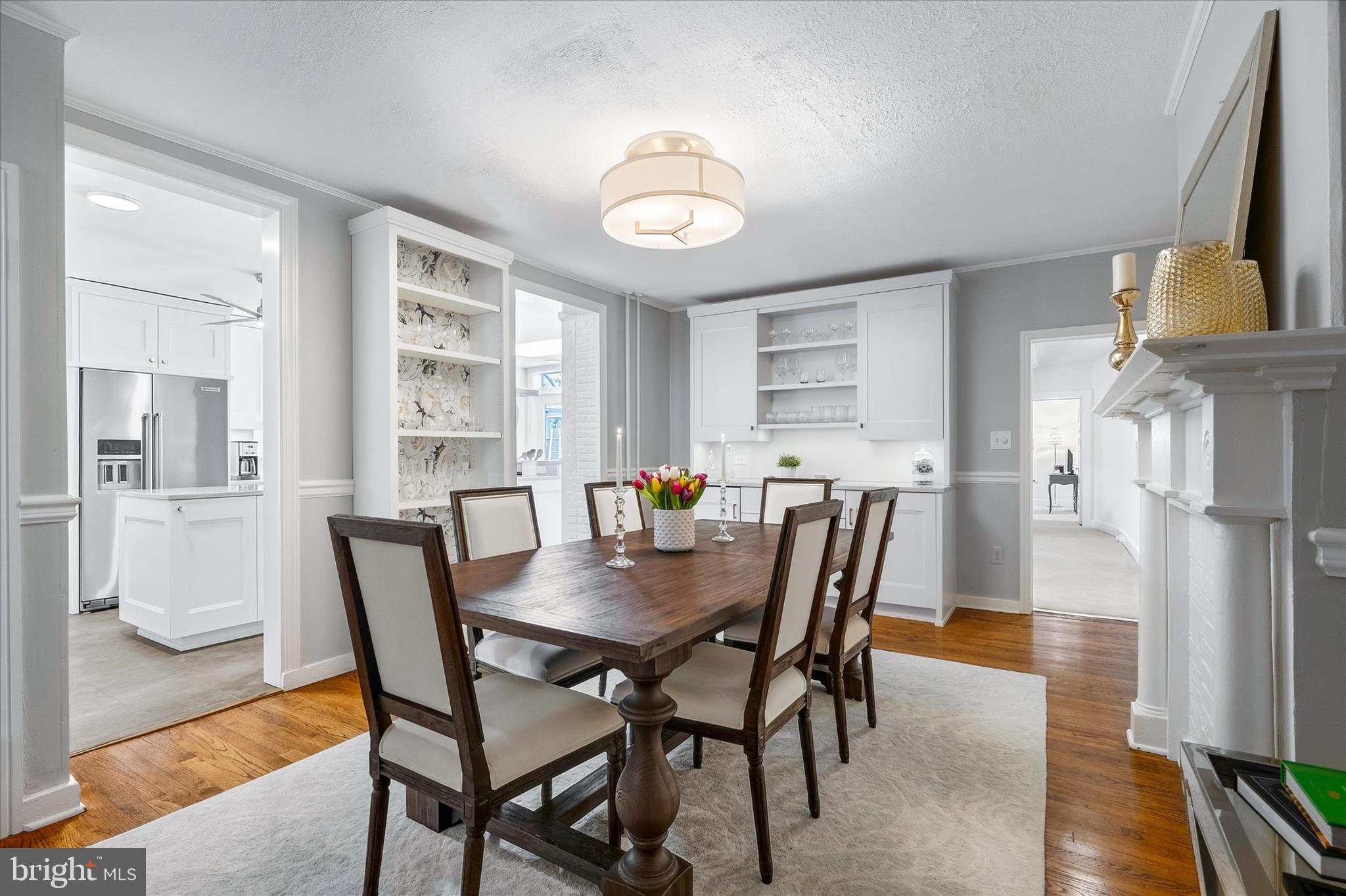 225 East 2nd Street Frederick, MD 21701 - Photo 13 of 125 a view of a dining room with furniture and wooden floor