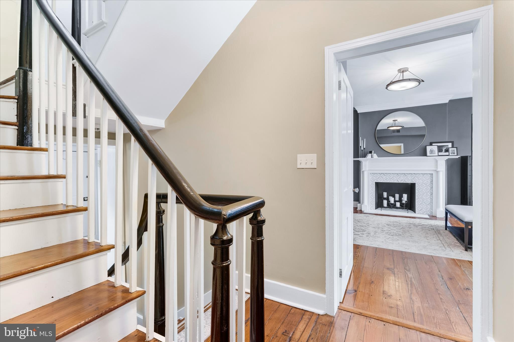 225 East 2nd Street Frederick, MD 21701 - Photo 35 of 125 a view of a livingroom with wooden floor and furniture