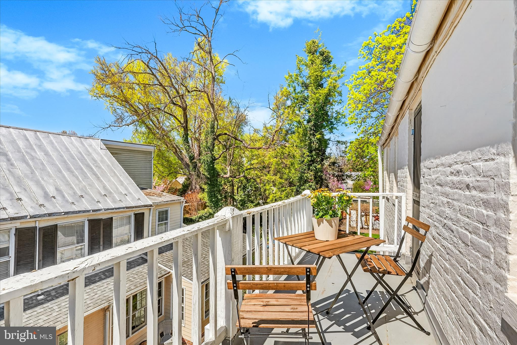225 East 2nd Street Frederick, MD 21701 - Photo 62 of 125 a view of a patio with iron fence