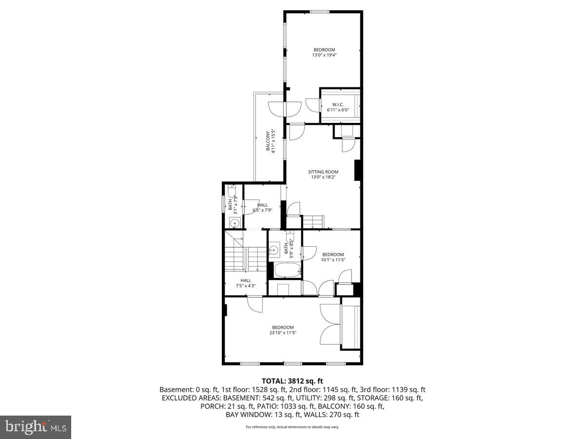 225 East 2nd Street Frederick, MD 21701 - Photo 123 of 125 Third Floor Floorplans
