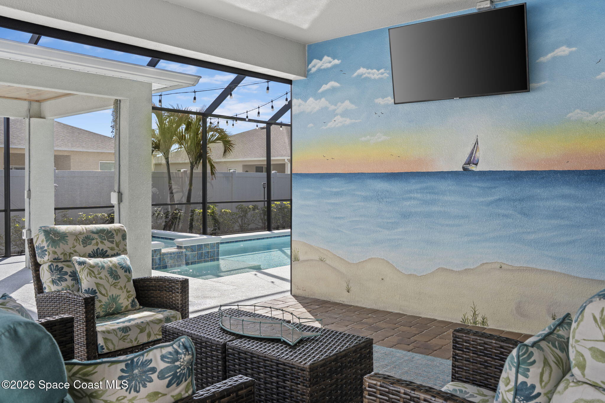 4835 Hebron Drive Merritt Island, FL 32953 - Photo 28 of 53 Custom Mural