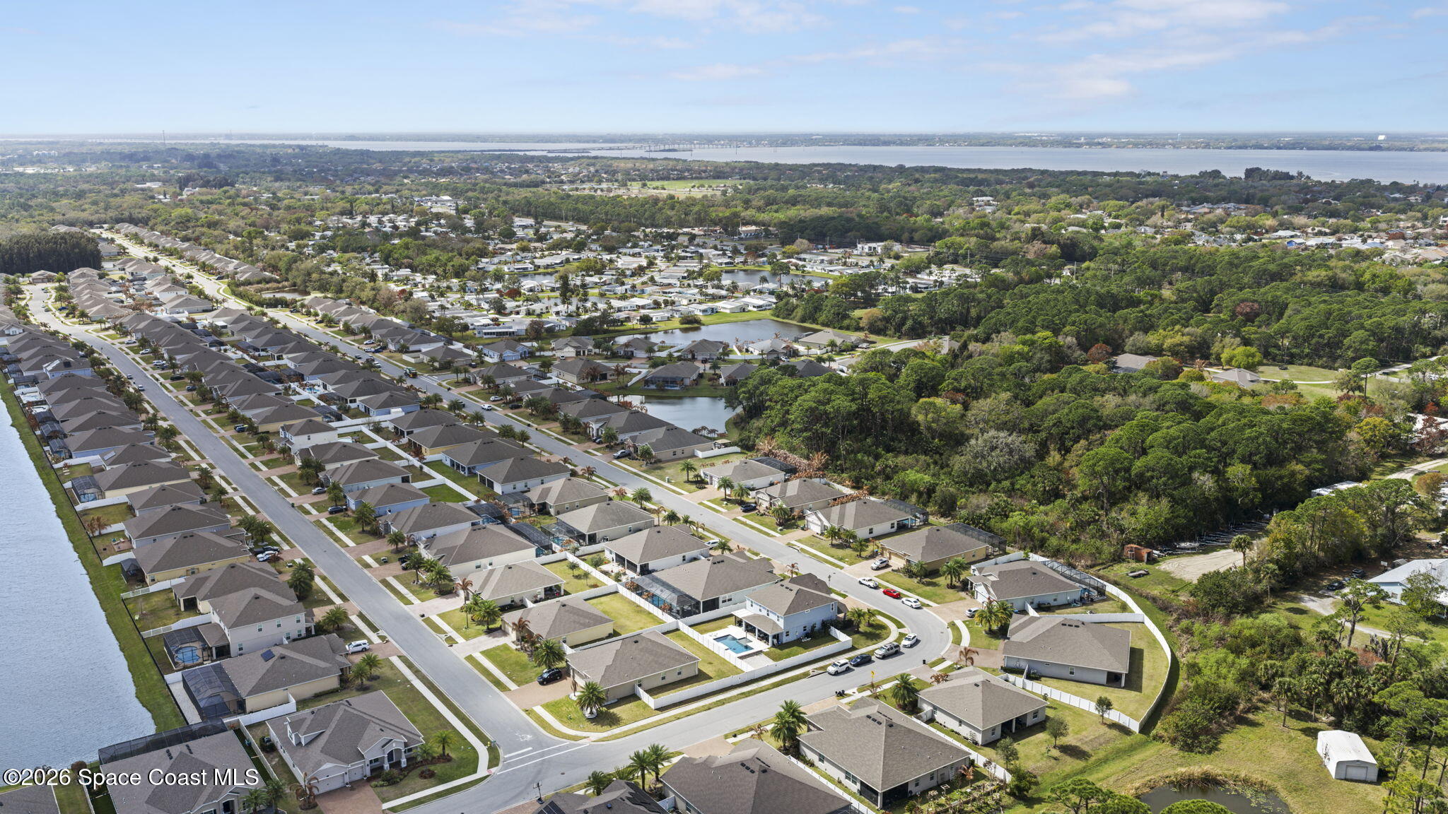 4835 Hebron Drive Merritt Island, FL 32953 - Photo 51 of 53 an aerial view of multiple house