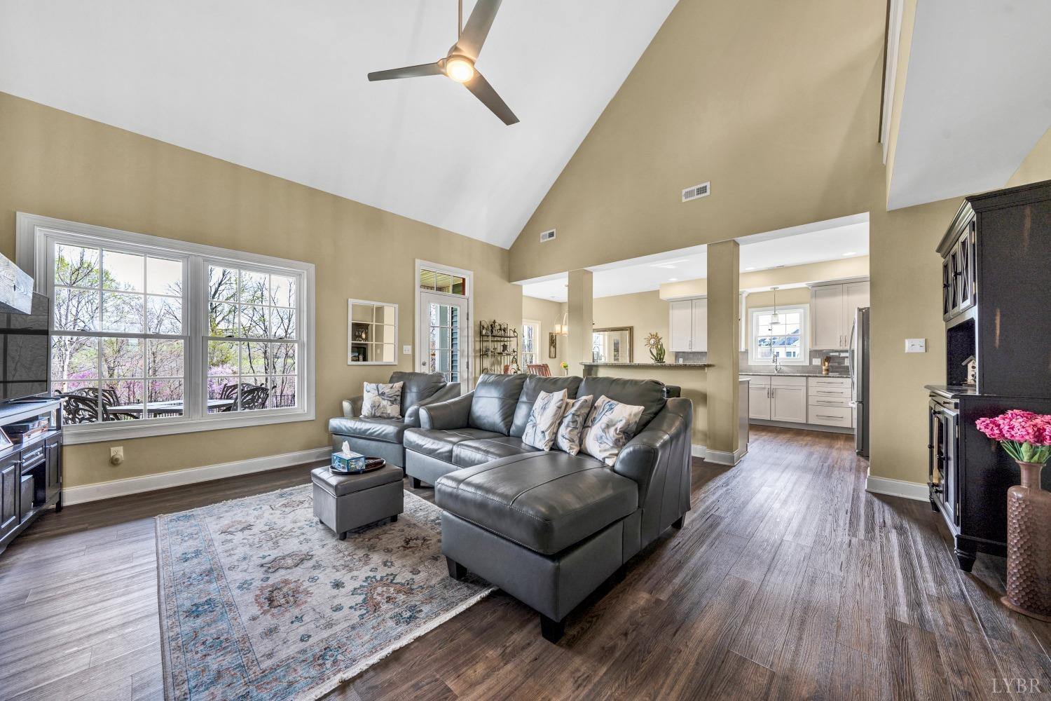 1333 Lynbrook Road Rustburg, VA 24588 - Photo 9 of 53 a living room with furniture and a large window